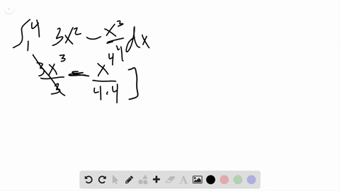 evaluate-the-integrals-int_14left3-x2-fracx34right-d-x-3