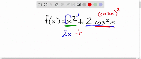 find-the-derivative-of-each-function-fxx22-cos-2-x