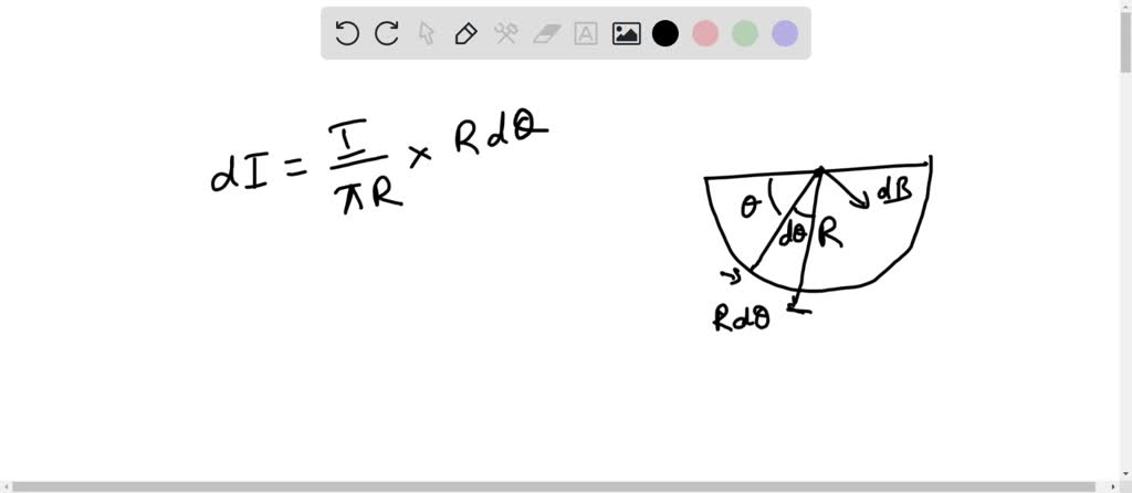 A Current I Ampere Flows In A Circular Are Of Wire Whose Radius Is R Which Subtend An Angle 3 π