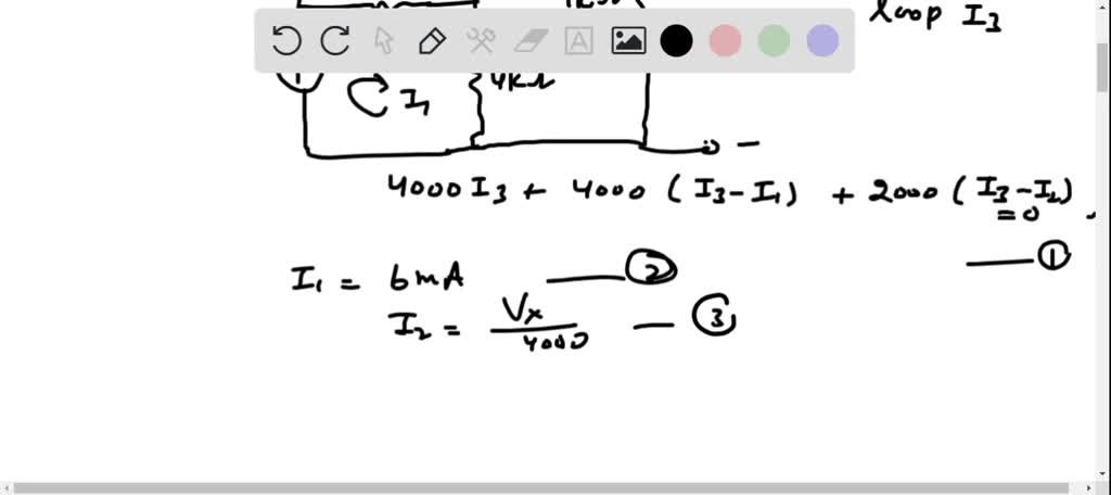 SOLVED:Using mesh analysis, find Vo in the circuit in Fig. P3.109.