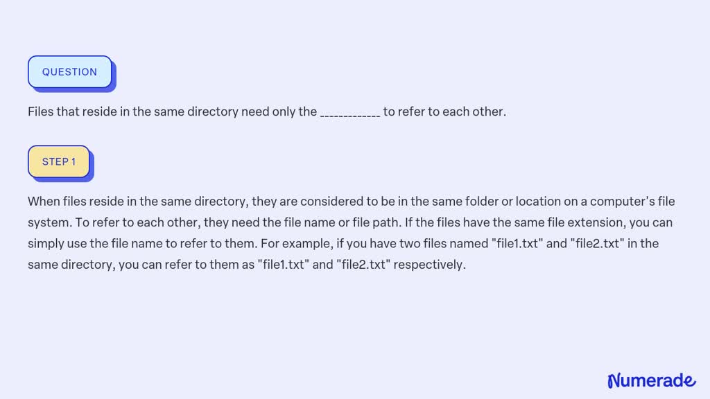 solved-files-that-reside-in-the-same-directory-need-only-the-to-refer