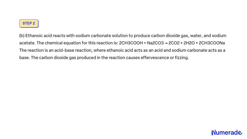 SOLVED: (a) Write a chemical equation to show how ethanol can be ...