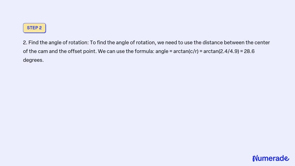 SOLVED: A circular cam is in contact with a rectangular lifter and is ...