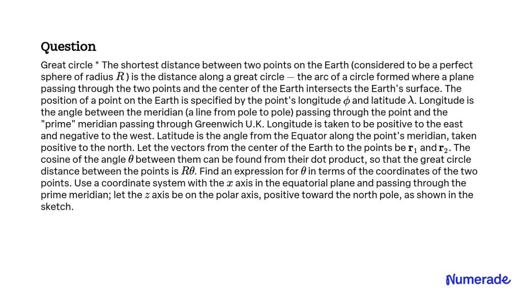 solved-great-circle-the-shortest-distance-between-two-points-on-the