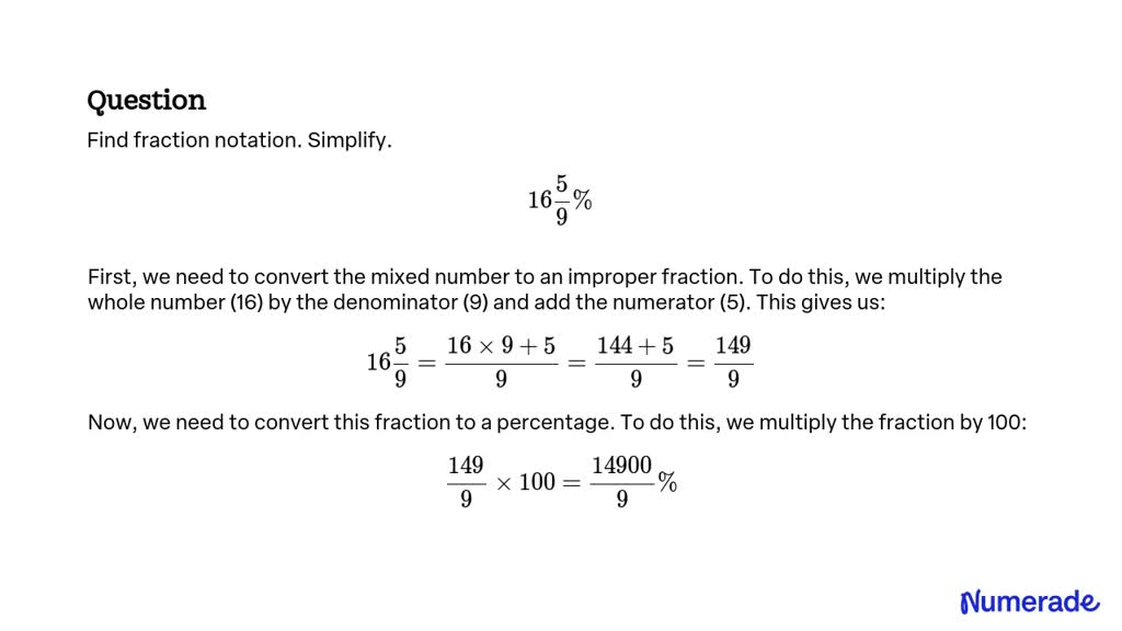 solved-find-fraction-notation-simplify-16-5-9