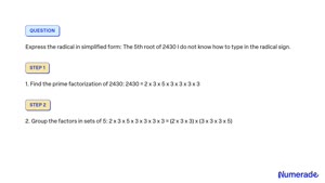 Factors of 2430 - Find Prime Factorization/Factors of 2430
