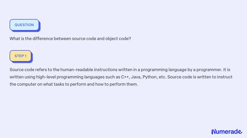 solved-what-is-the-difference-between-source-code-and-object-code