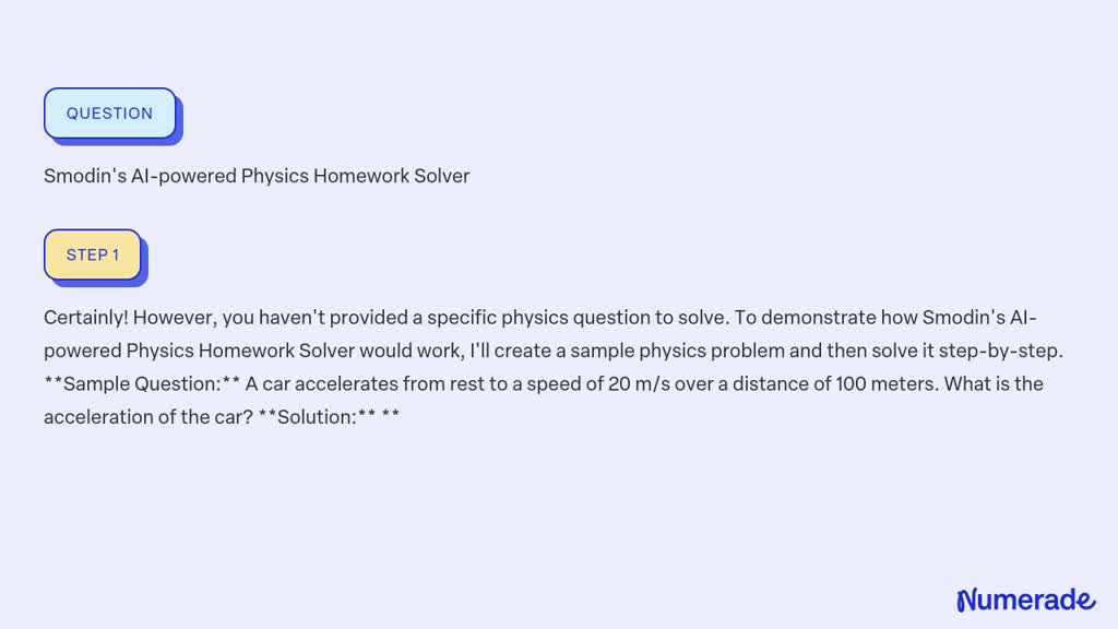 smodin physics ai homework solver