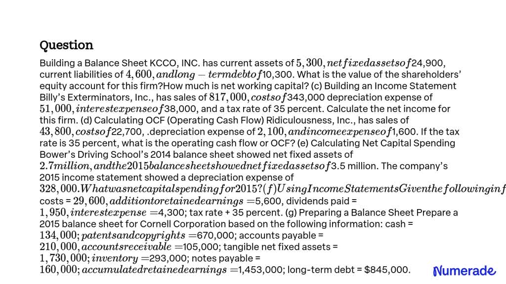 solved-building-a-balance-sheet-kcco-inc-has-current-assets-of-5-300