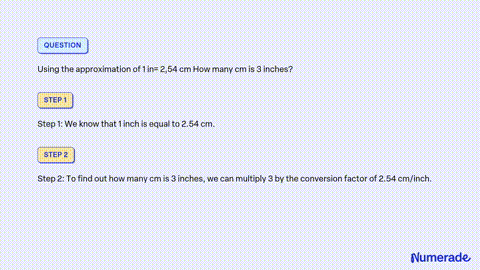 How to Convert Centimeters to Inches: 3 Steps (with Pictures)