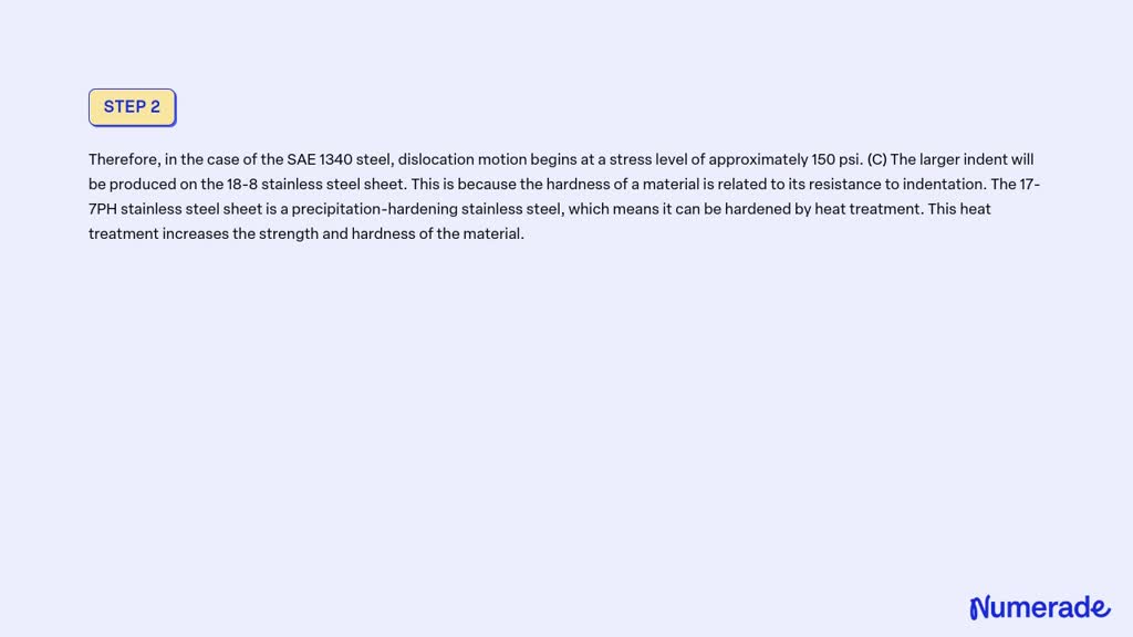 SOLVED: (A) Using the stress-strain data presented below for the SAE ...