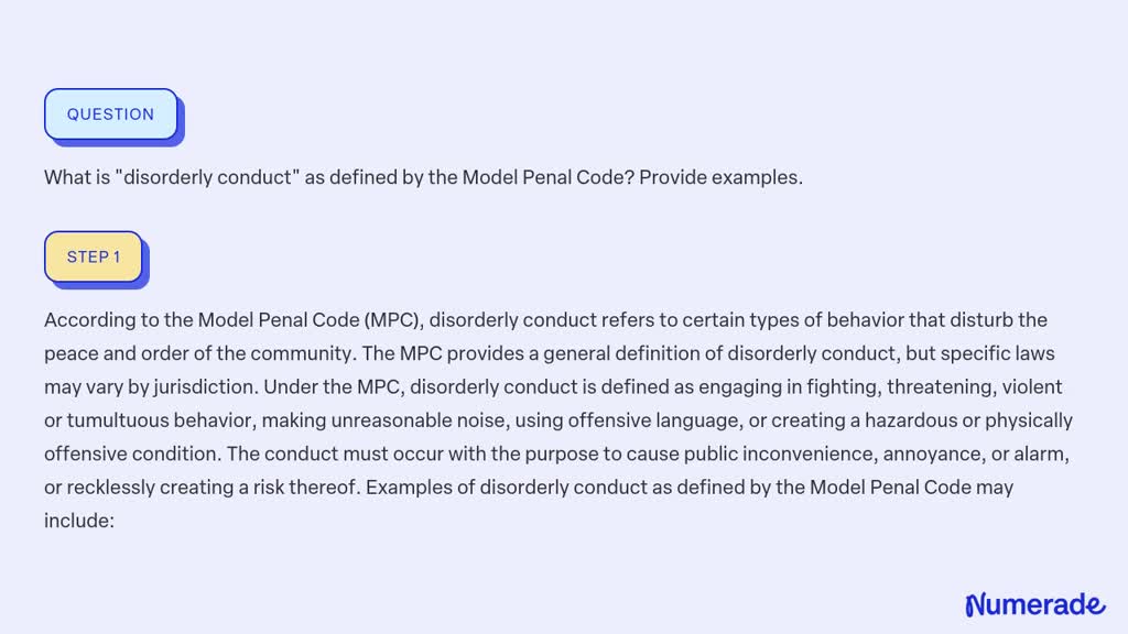 solved-what-is-disorderly-conduct-as-defined-by-the-model-penal-code