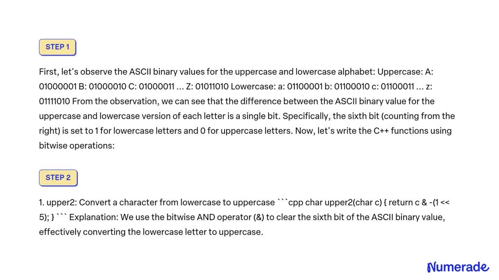 SOLVED: Lab Tasks 3.1 Task 1: Converting to Upper and Lowercase Examine