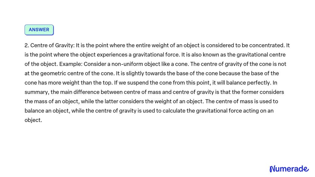 difference-between-centre-of-gravity-and-centroid