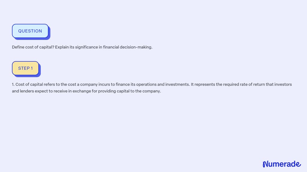 solved-define-cost-of-capital-explain-its-significance-in-financial