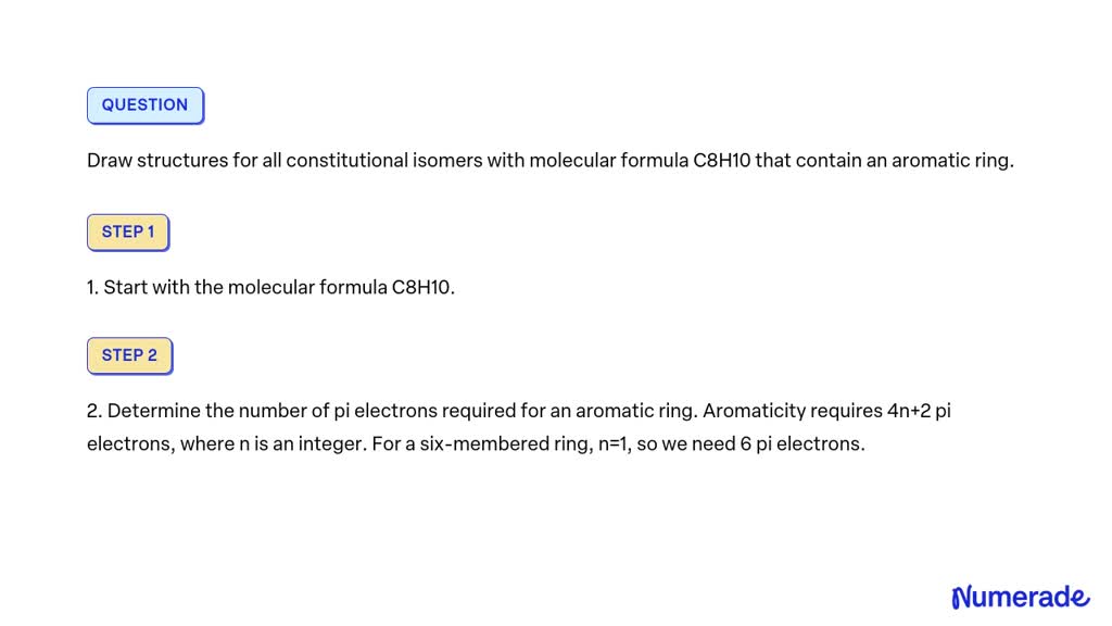 SOLVED: Draw structures for all constitutional isomers with molecular ...