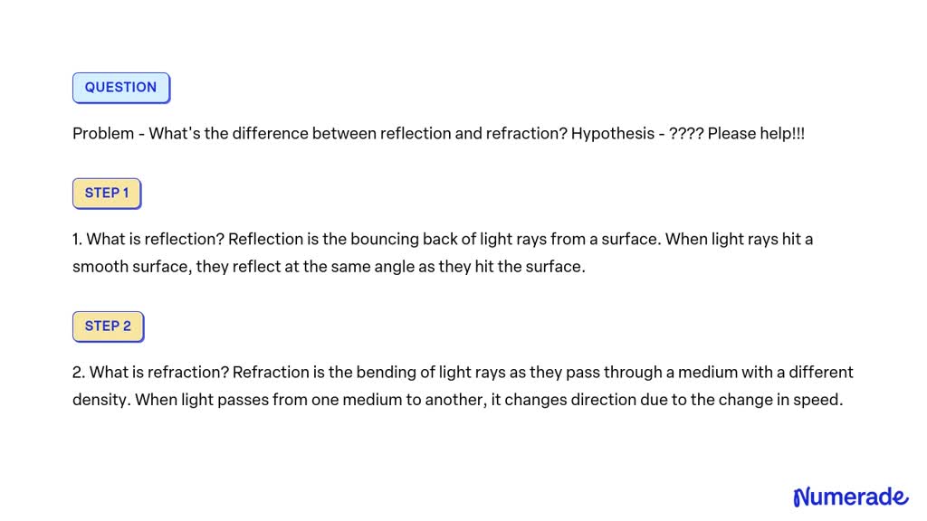 state and prove cassini's hypothesis for refraction