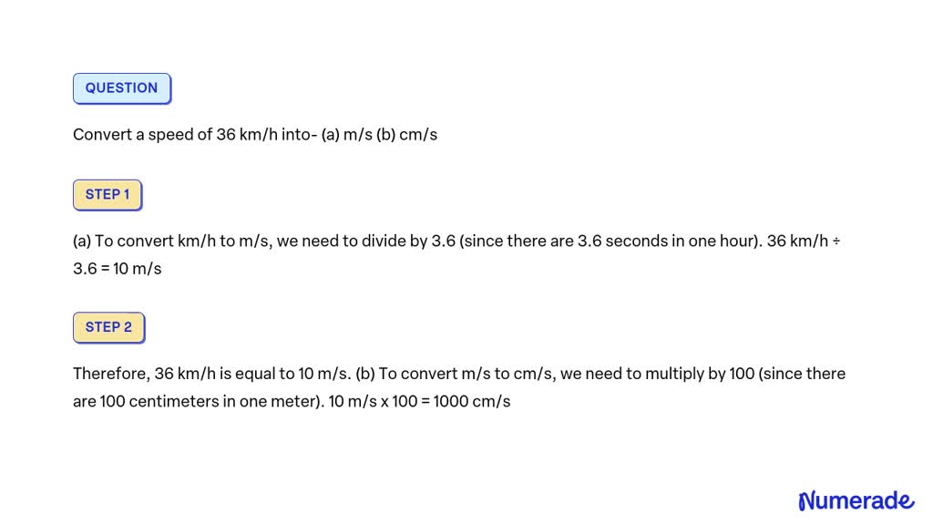 solved-convert-a-speed-of-36-km-h-into-a-m-s-b-cm-s