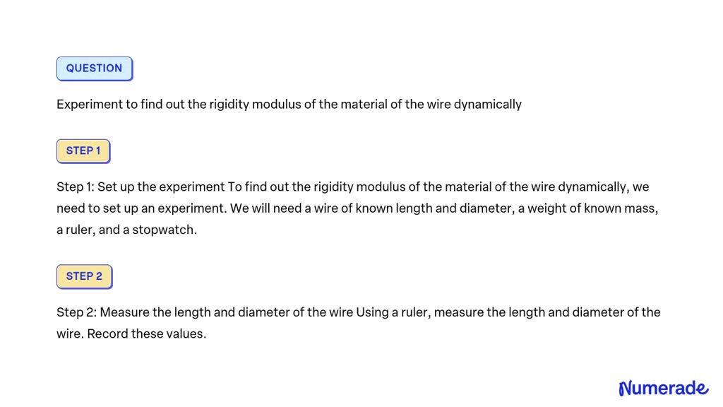 viva questions on rigidity modulus experiment