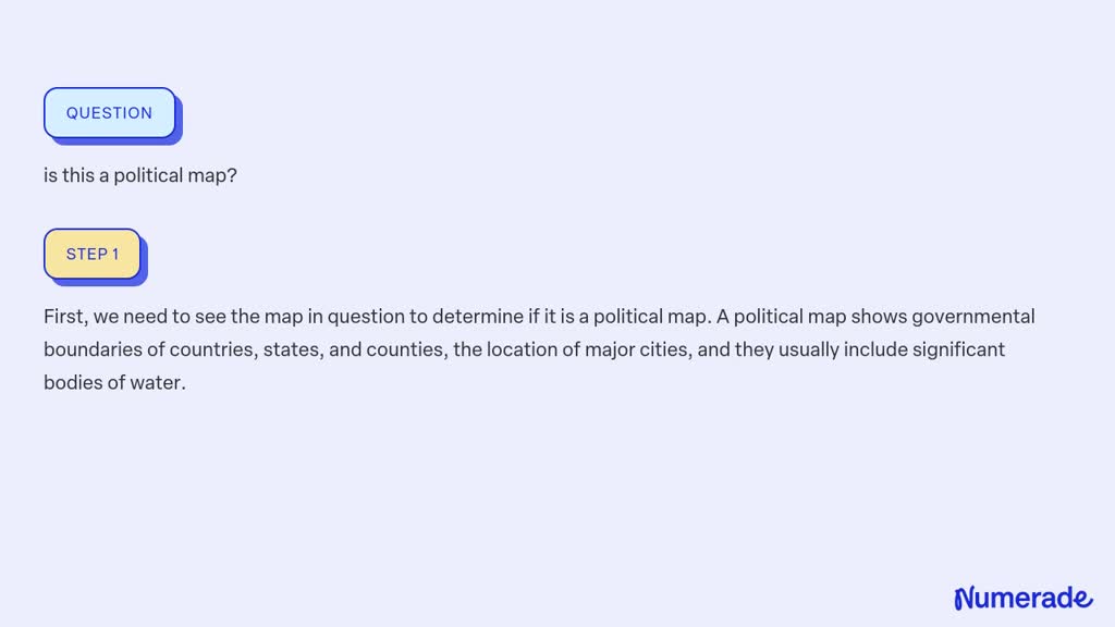 Solved Is This A Political Map 7217