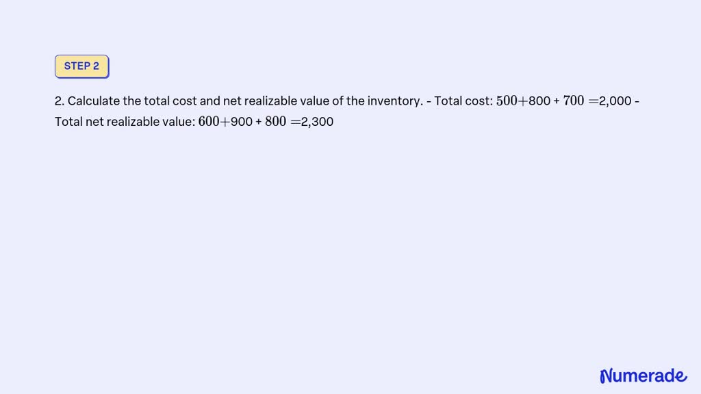 SOLVED: DOIT! LCNRV Basis; Inventory Errors (a) Tracy Company sells ...