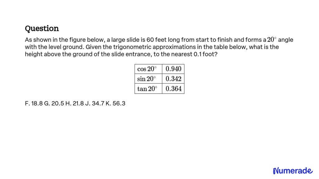 solved-as-shown-in-the-figure-below-a-large-slide-is-60-feet-long