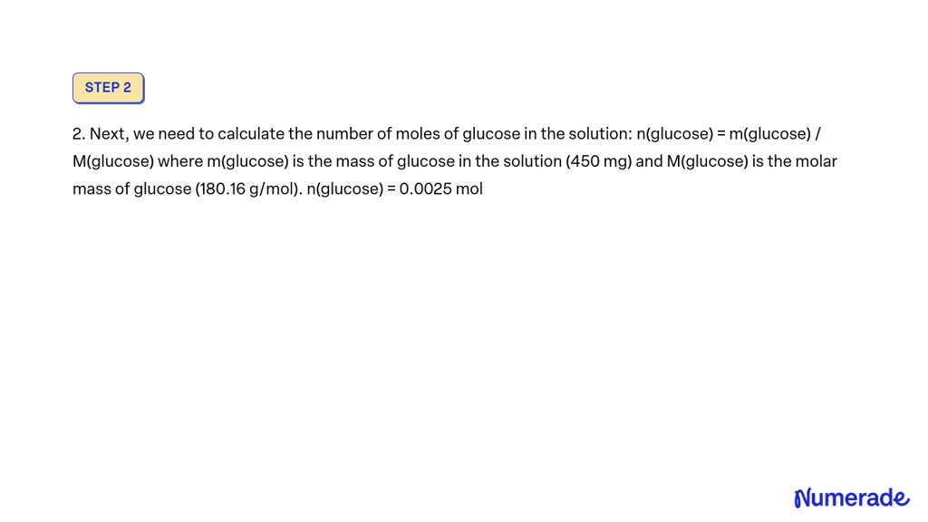 VIDEO solution: Calculate the theoretical oxygen demand (mg/L) of a ...