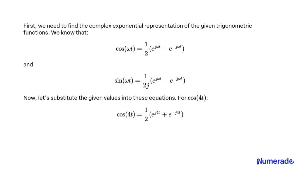 Solved Determine The Complex Exponential Fourier Series Representation