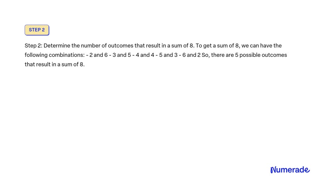 SOLVED: Two Dice Are Thrown Simultaneously. Find The Probability Of ...