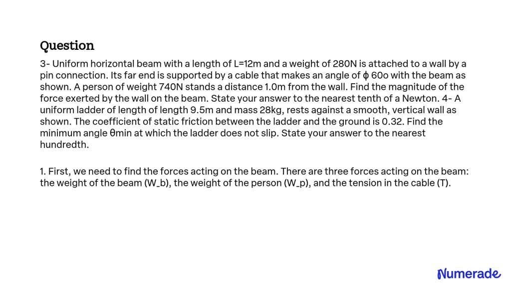 solved-3-a-uniform-horizontal-beam-with-a-length-of-l-12m-and-a