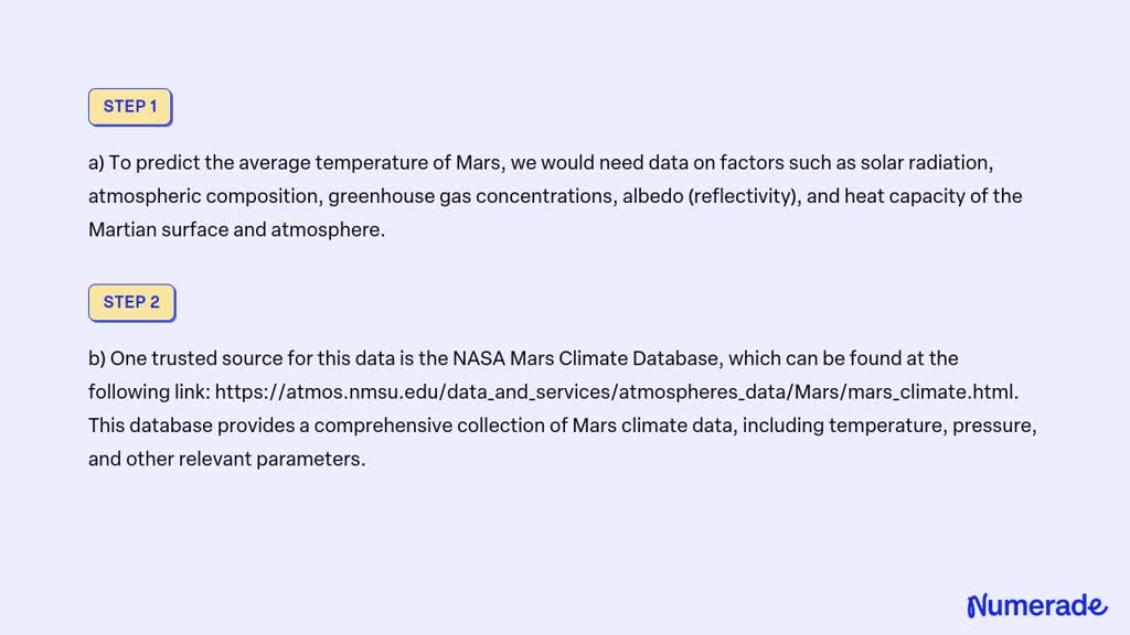 VIDEO solution: If the energy-balance theory of global climate is ...