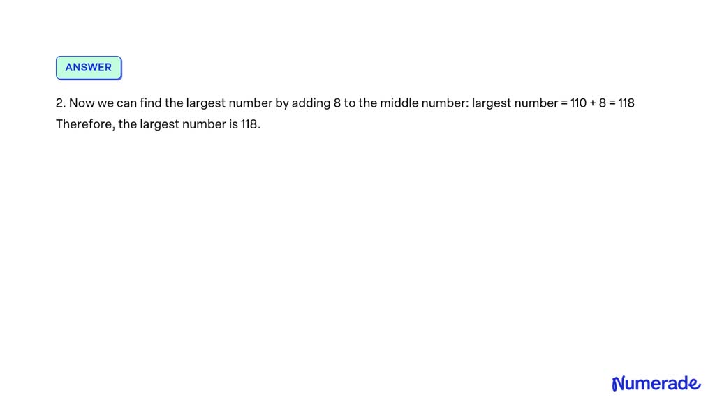 solved-the-average-of-5-even-consecutive-number-is-112-what-is-the