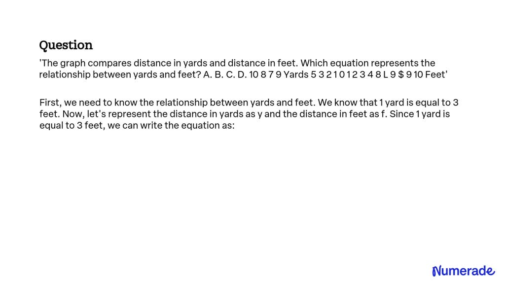 solved-the-graph-compares-distance-in-yards-and-distance-in-feet