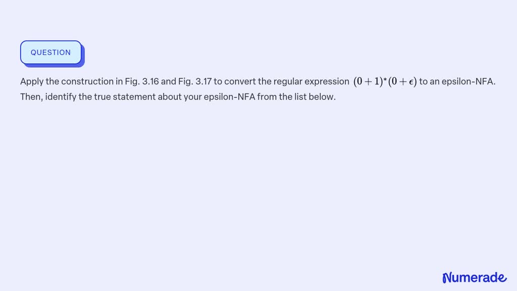 Solvedapply The Construction In Fig 316 And Fig 317 To Convert The