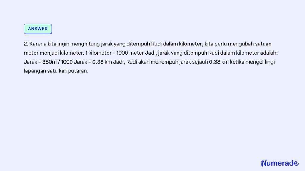 SOLVED: 1.Sebuah Taman Berbentuk Persegi Panjang Berukuran Panjang 100m ...