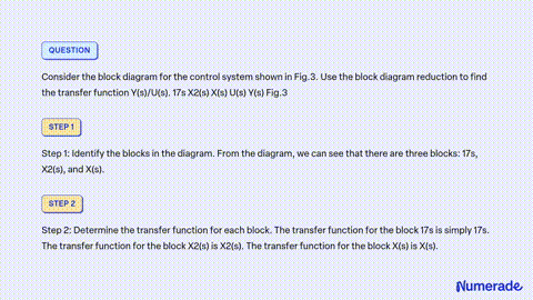 Solved Block B C Block Аз Consider the block diagram: a) is