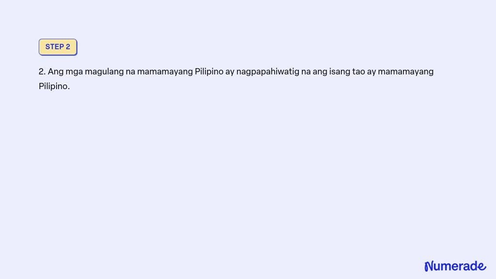 SOLVED: Eng Edukasyon -34. Alin Sa Mga Sumusunod Ang Batayan Ng ...