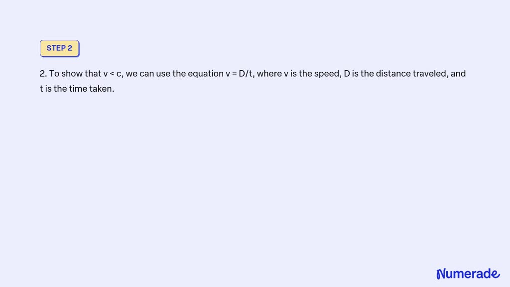 SOLVED: In a laboratory experiment, a muon is observed to travel 800 m ...