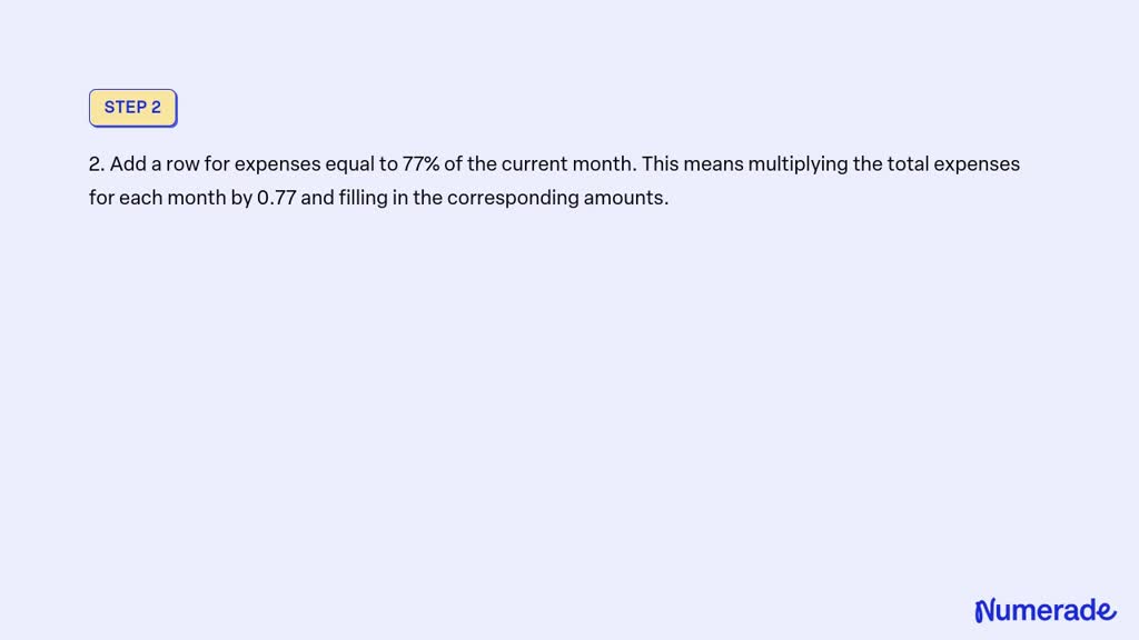 Video Solution: 13.6 Excel Project: Expand The Cash Flow Budget To 