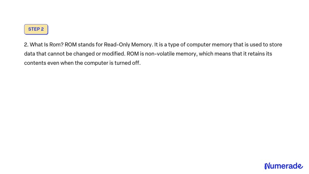 video-solution-what-is-ram-what-is-rom-main-memory-is-also-known-as