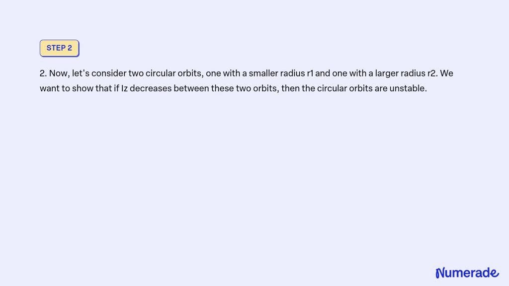 Solved: A. Prove That Circular Orbits In A Given Axisymmetric Potential 