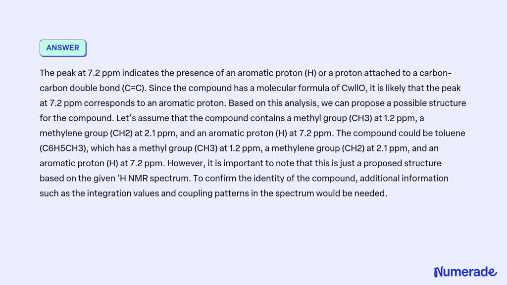 Video Solution: When Compound With Molecular Formula Cwllo Undergoes 