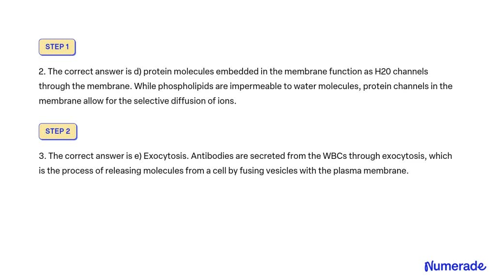 Video Solution: The Phospholipid Composition Of Cell Membranes Causes 