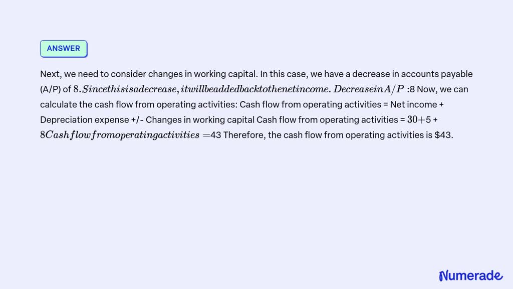 Video Solution: 1. Given The Following Information, Calculate The Cash 