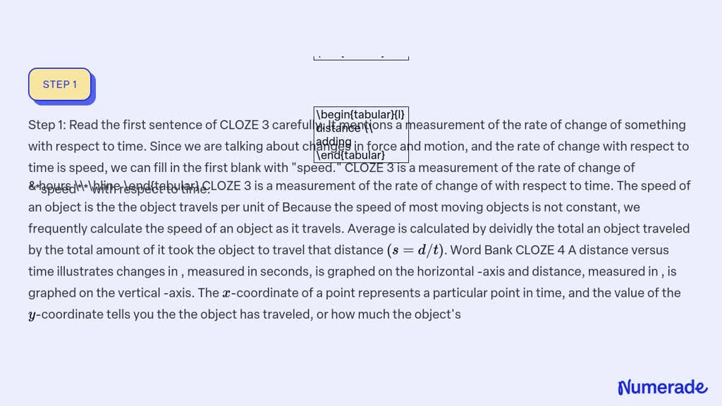 solved-cloze-ing-in-on-science-instructions-use-the-words-in-the-box