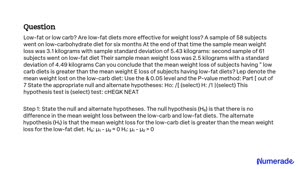 Key to long-term weight loss may be as simple as more fat, fewer carbs —  Harvard Gazette