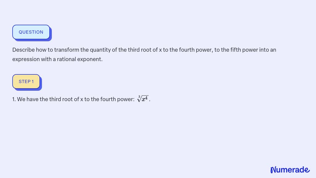 solved-describe-how-to-transform-the-quantity-of-the-third-root-of-x