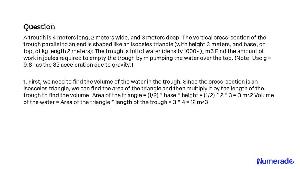 solved-a-trough-is-4-meters-long-2-meters-wide-and-3-meters-deep