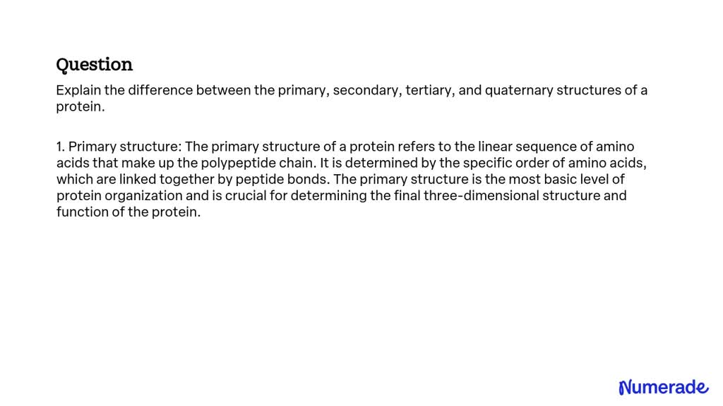 SOLVED: Explain the difference between the primary, secondary, tertiary ...