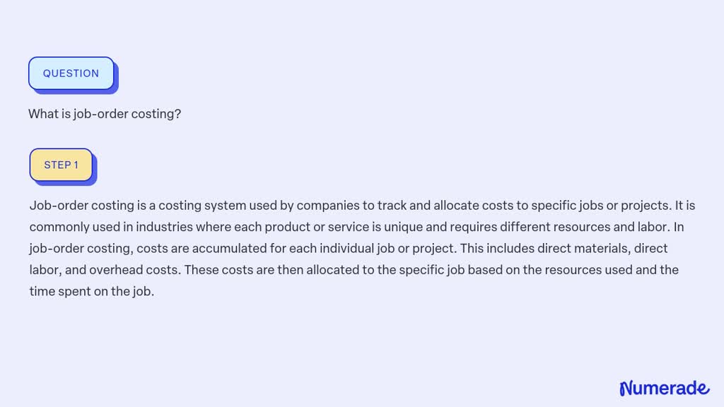 solved-what-is-job-order-costing
